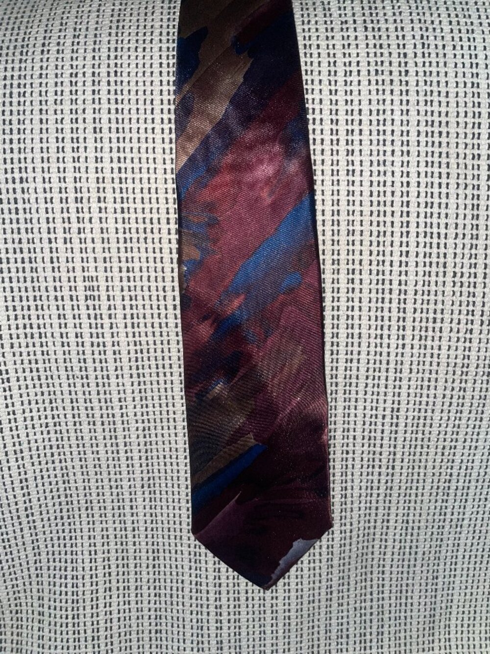 Essex Row Abstract Patterned Tie